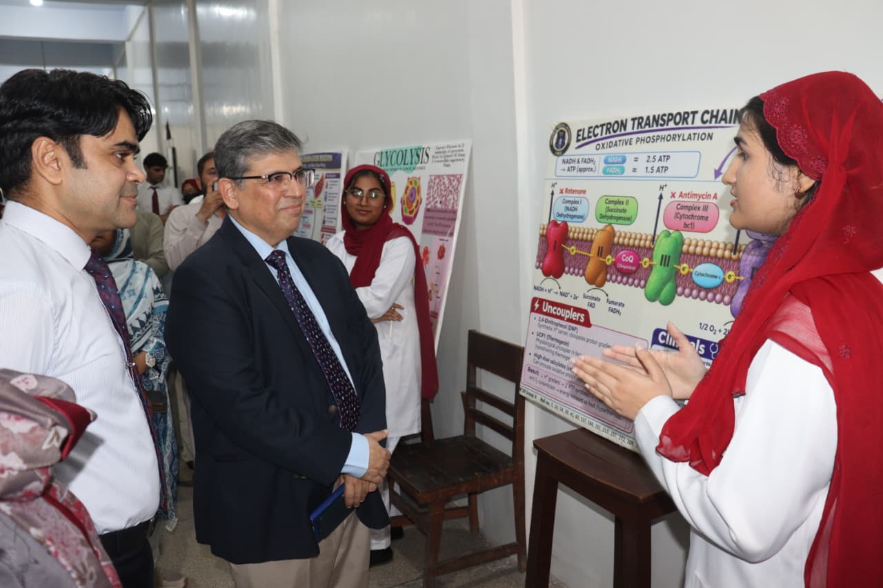 Vice Chancellor Visits 4th Year MBBS OSPE Examination